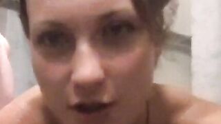 "Stunning Blonde Babe Explores Wild Lust With Herself"