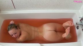 Naked Jelly Wank – Slippery Pussy & Cum Covered - AVI