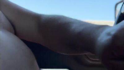 Chaz Featherstone - Totally naked driving and cumming in public