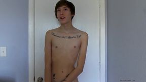 Interviewing New Twink Boy Nick