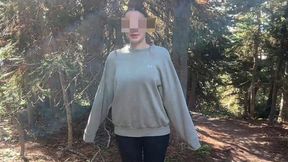 Hitchhiking forest girl gets fucked by a random stranger in Canada