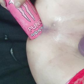 Pink Monster in my ass