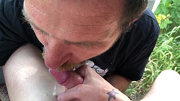 Extreme Car Fuck with Hairy step Daddy
