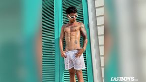 Hottie muscle latino boy Chris Heria photo compilation