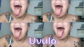 Uvula and dirty mouth fetish