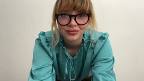 Tutors Tempting Reward: Handjob Blowjob Tickling &amp; Cumshot