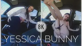 Yessica Pussy Masturbation In The Car