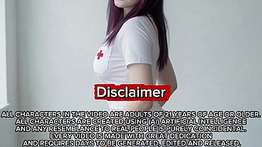 LA ENFERMERA MAS TRAVIESA DEL TURNO Me Da Su Culo SIN QUE SE ENTERE SU MARIDO!!! Me Pide Que Se Los Eche EN las Nalgas Para Disimular ANTE EL CORNUDO! [AI GENERATED] - (PREMIUM)