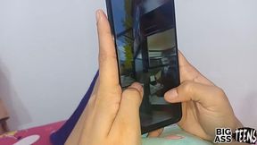 babe stepsister wants to suck and fuck for a seat on the bed