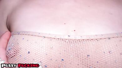 Big Oiled Boobs WIFE Cheating on HUSBAND with his Best Friend