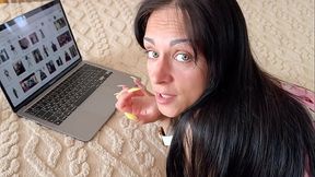 Stepdaughter chose a costume for Halloween and wanted to take her Stepdad dick in her mouth and suck it deeply while her Stepmom wasn'_t home.