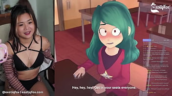 Asian succubus Meru live streams herself wanking