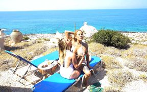 Stepmom and Her Stepdaughter on Holiday