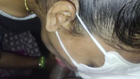 Indian Bhabhi Hot Pussy Fucking with Boyfriend Gives Blowjob