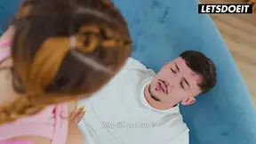Tattooed HOT MOM devours double member action