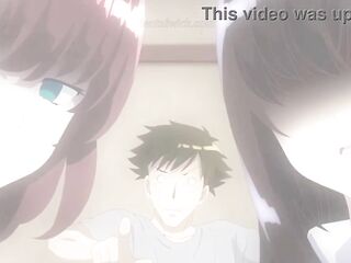 Forbidden Sparks in the Dark: Wet Night at the Cinema(Anime Sex)