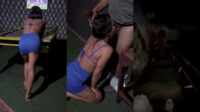 futebol na tv, sinuca no terraco, exibicao e duas gozadas na buceta. hotwife deu sem camisinha pro kidbengala cover e corno registrando