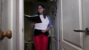 While I was reading and smoking, I accidentally had to pee