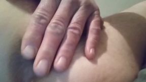 Rubbing &amp; Playing with My Pale Arsehole