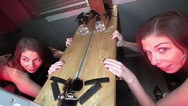 Alice Maze "special" service in the barber shop with Mr LDN Lad