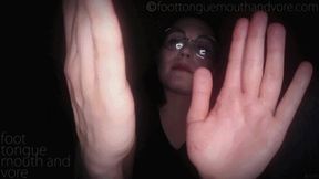 Emma Plays With Her Hands