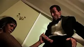 Ebony hooker loves taking fucked by her white clients