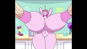 Follando los pechos de la Dulce princesa