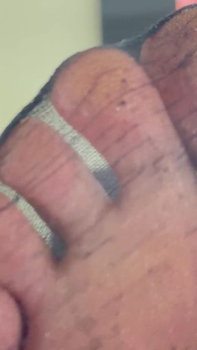 Stewardess Foot JOI Adventure