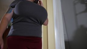 Big-boobed babe gets bigger and kinkier in French porn land