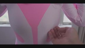 Trapped female warrior