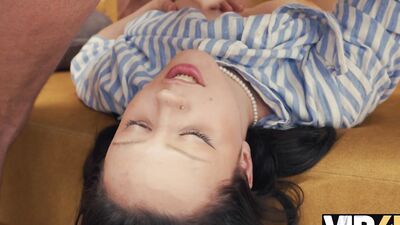 VIP4K. Shy and slutty candidate went wild