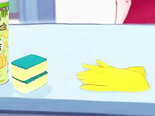 KPop Demon Hunters idol Jinu wanted to buy a homemade twat made of gloves and sponges, but Rumi screwed him. comics.