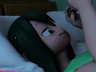 Boku no shemale hentai- tsuyu futanari x toga x momo shemale hentai
