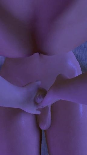 Futa Ladyboy Riding Dick and Face Fucks a Sissy Mouth
