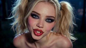 naughty night park whore: pigtails, heels and public creampie ai generated