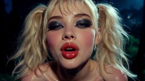 naughty night park whore: pigtails, heels and public creampie ai generated