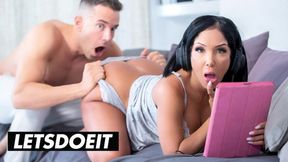 Bbw seduces son's partner in intense taboo encounter