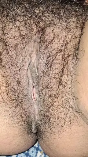 Very Hot Hairy Pussy Close-up