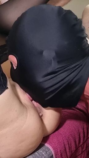 Double Rimming. New Bisexual Threesome. MMF. Wife Invites Bisexual Slave for Her Husband. Full Scene. Ep 32301