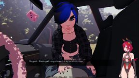 3d Porn Emo Girl Blowjob- V-Tuber Plays Hooked