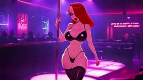 Jessica from Who Framed Roger Rabbit Striptease! Teasing Bib Boobs Ai Free