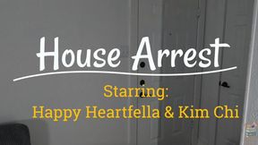 House Arrest - Starring: Happy Heartfella & Kim Chi - Fake detective Kim barges her way into Happy's home, ties him up, and worships his feet - Male Bondage, Foot Worship, Rope, Ballgagged, Femdom
