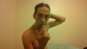 Topless Transgirl Moving Her Ears Handsfree