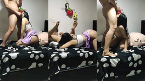 my step-cousin likes to do this