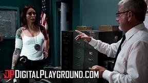 ”Detective Whitney Wright Gets Herself a Nice Shaft”