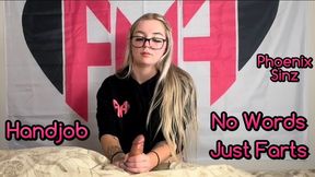 No Words. Just Slowly Stroking Your Hard Cock...While Farting... - Phoenix Sinz