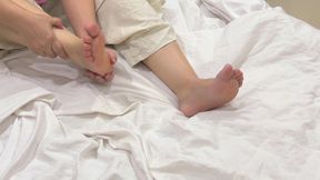 Relaxing Sensual Feet and Leg Massage Session