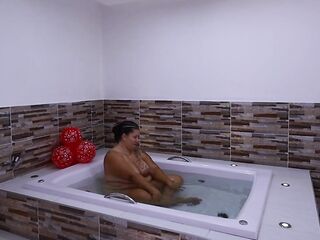 stepmother screws her stepson in the jacuzzi