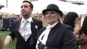 Outdoor sex party with wild, hard fucking