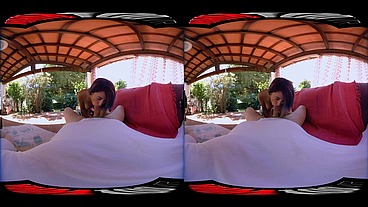 3D Virtual Reality fucking with spanish teen Susy Blue